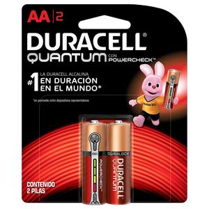 PILHA DURACELL AA QUANTUM ALCALINA 1,5V C/2 