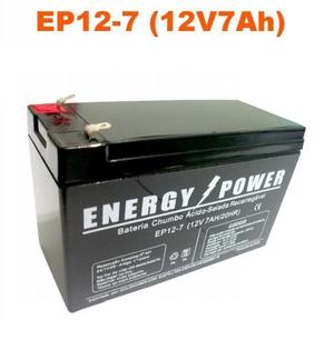 BATERIA SELADA CHUMBO ÁCIDO 12V 7AH EP12-7