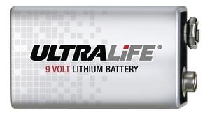 BATERIA PARA ATUADOR INTELIGENTE ROTORK 9V LITHIUM ULTRALIFE 1200MAH U9VL-J-P 