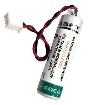 BATERIA -SAFT PLC CLP Mitsubishi F2-40bl & Fx2nc-40bl 3,6v Size AA LS 14500